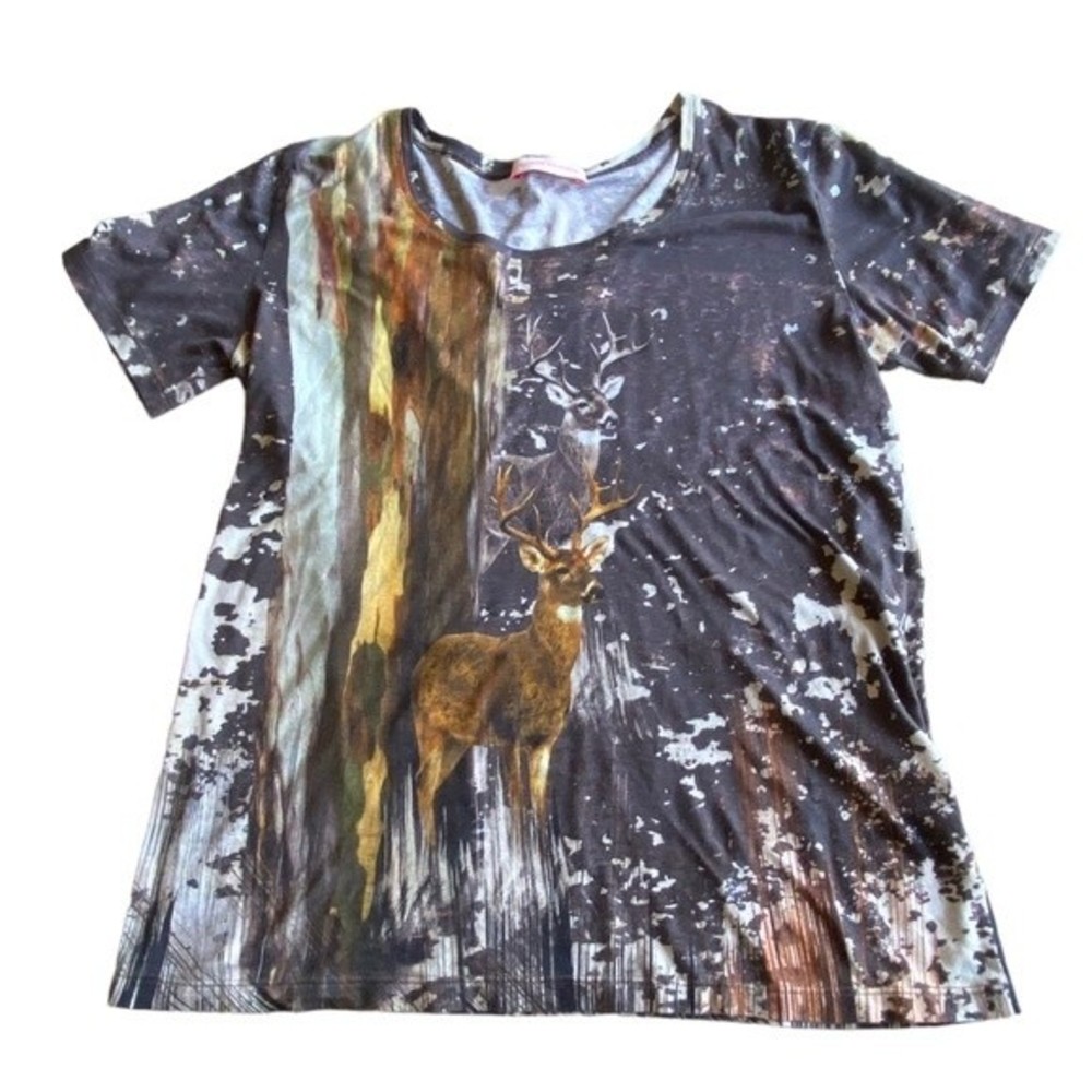 Matthew Williamson Camo Wilderness Hunter Tee Shirt